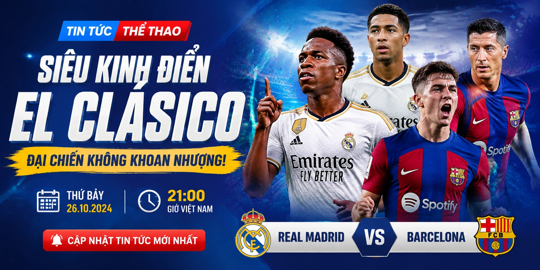 Tin tức bóng đá mới nhất